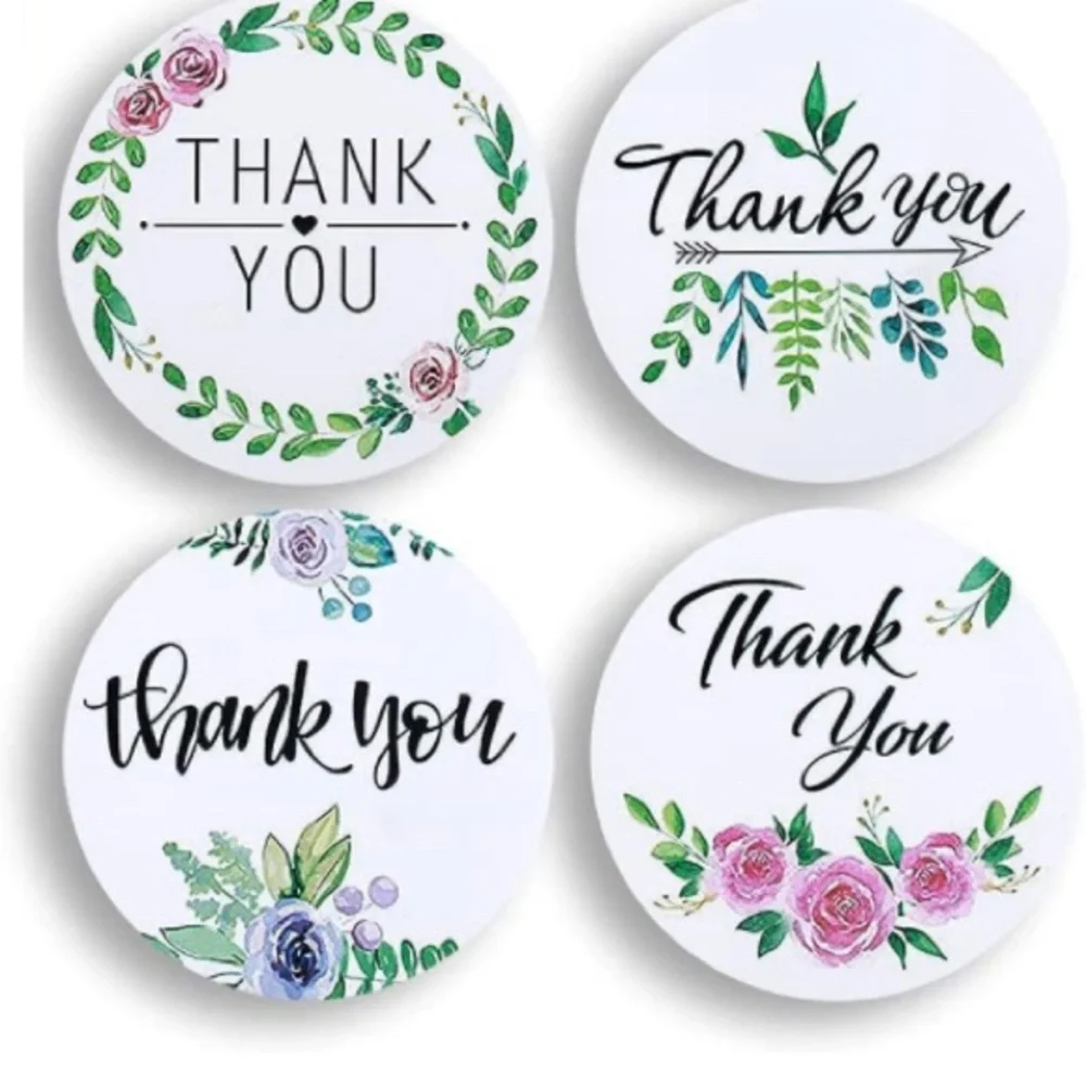 100 ~1.5” Thank You Boutique Stickers 🌟🆕🌟 2 For $15 (Bundle & Save)